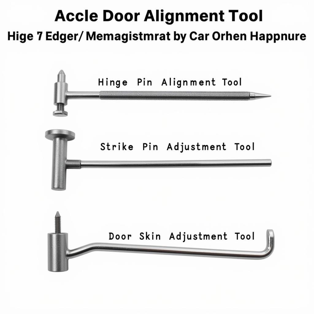 Types of Car Door Alignment Tools