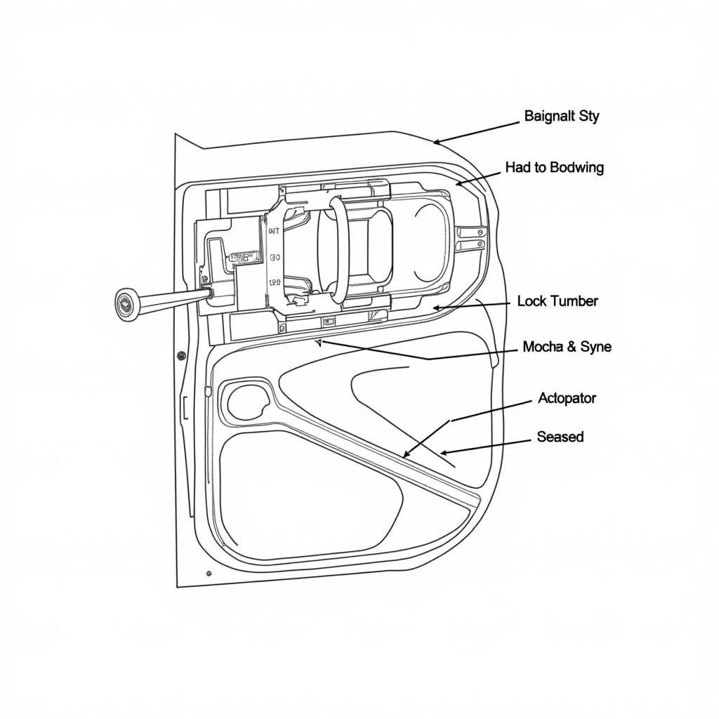 Car Door Lock Mechanism