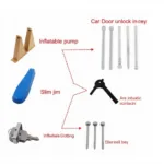 Car Door Unlocking Tools: Wedges, Pumps, and Picks