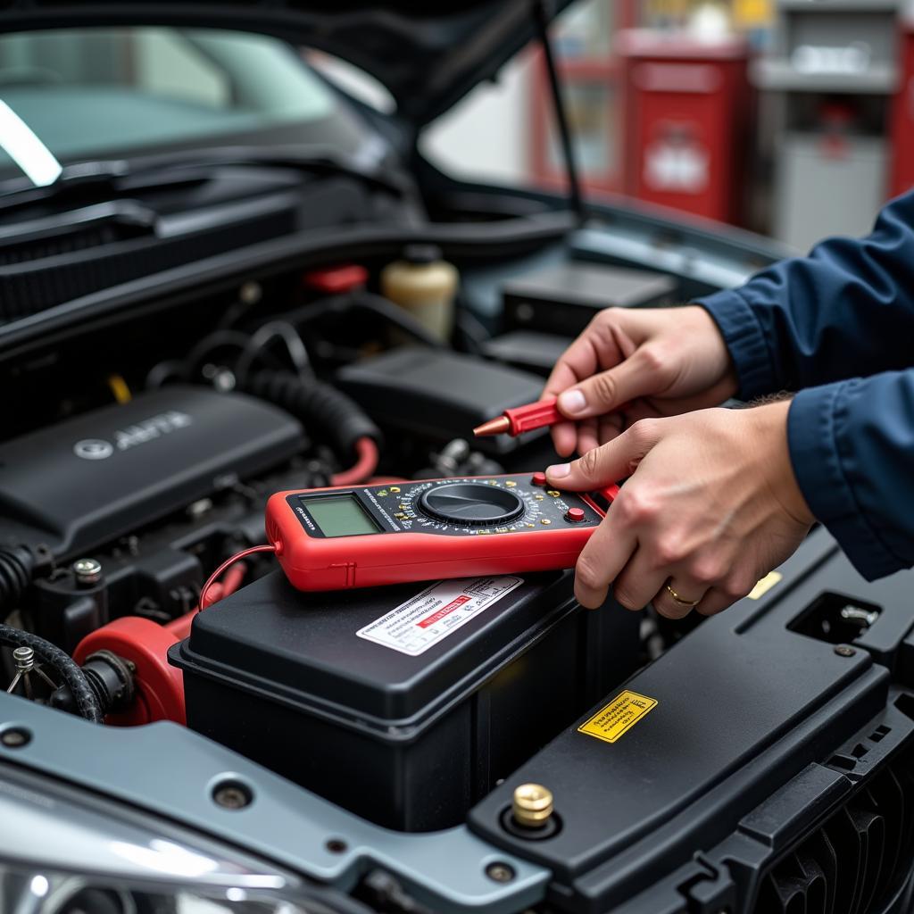 Car Electrical Repair Tools in Action