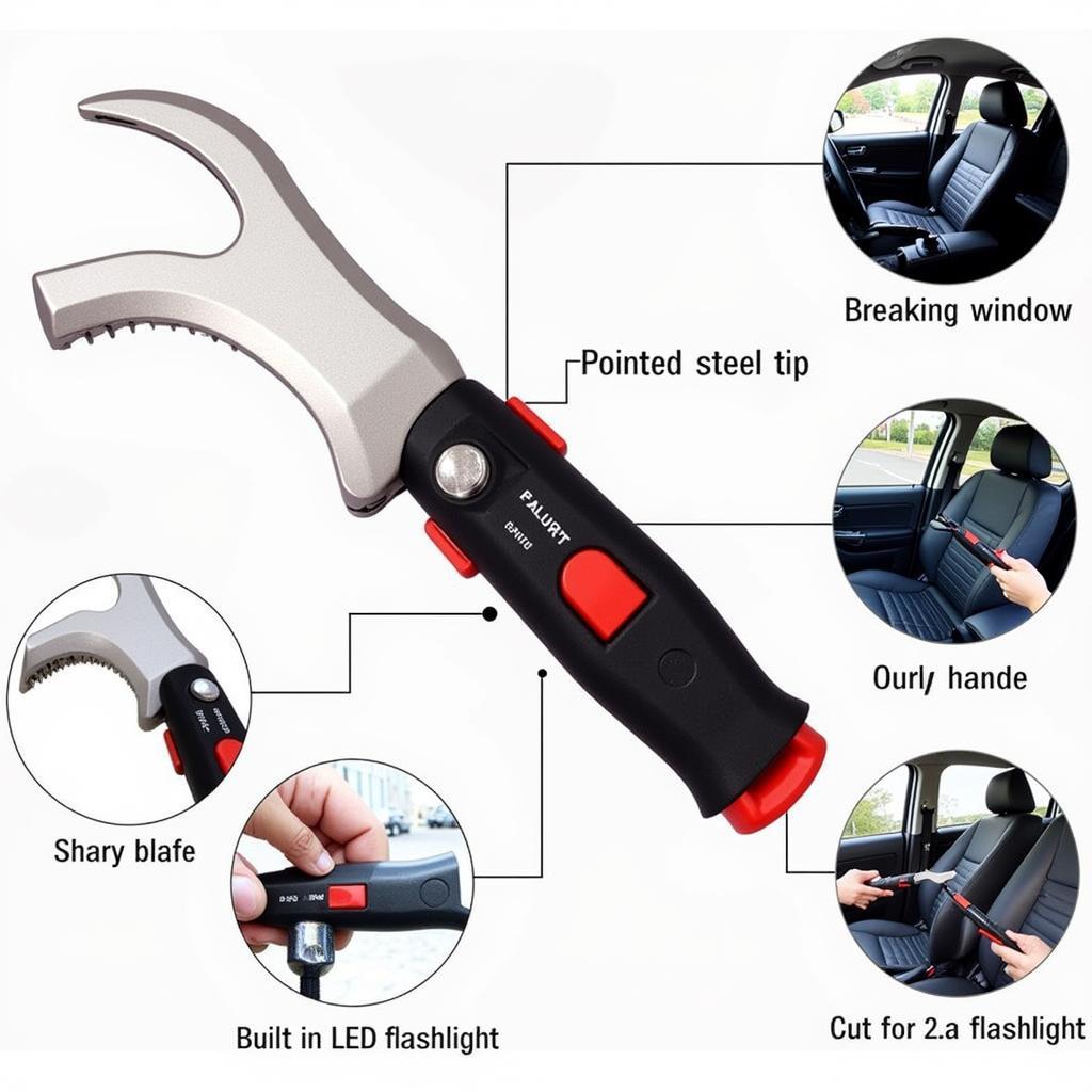 Car Escape Tool Features on Amazon