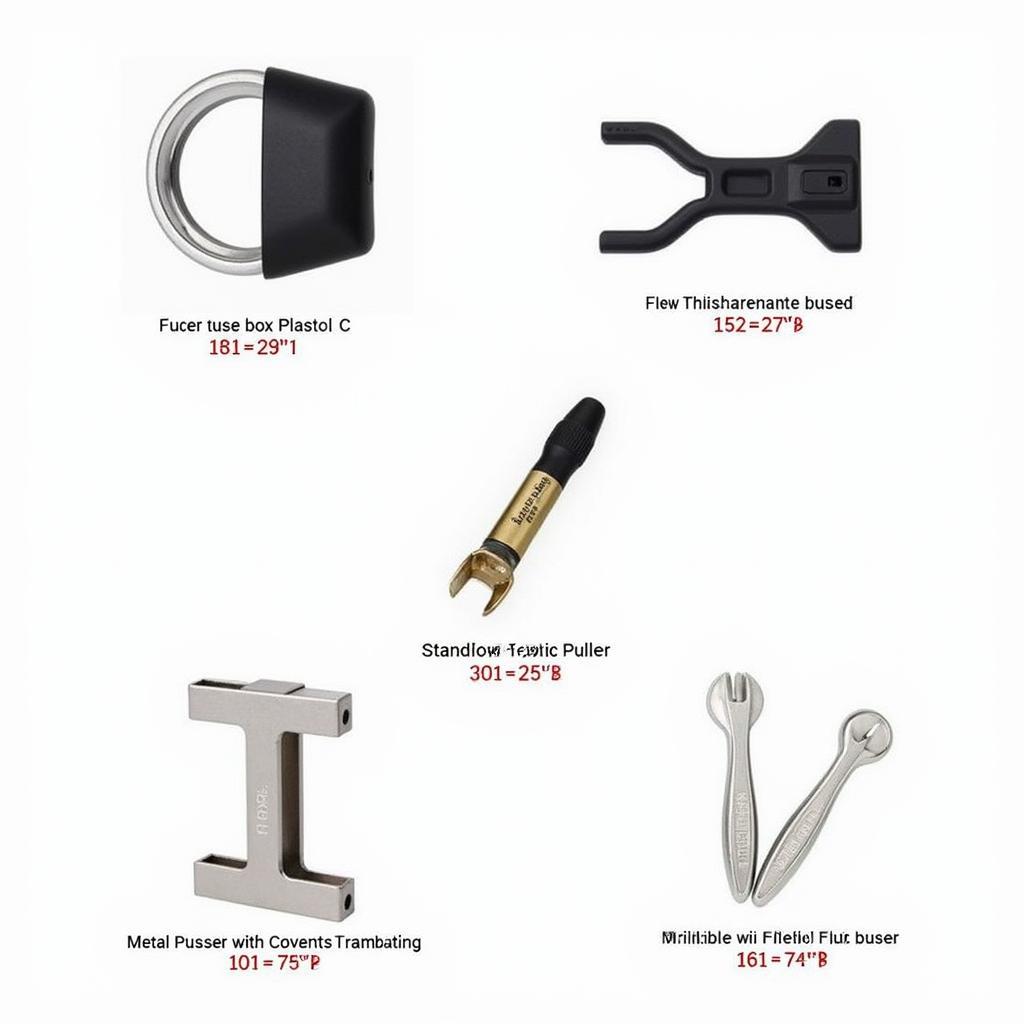 Different Types of Car Fuse Puller Tools