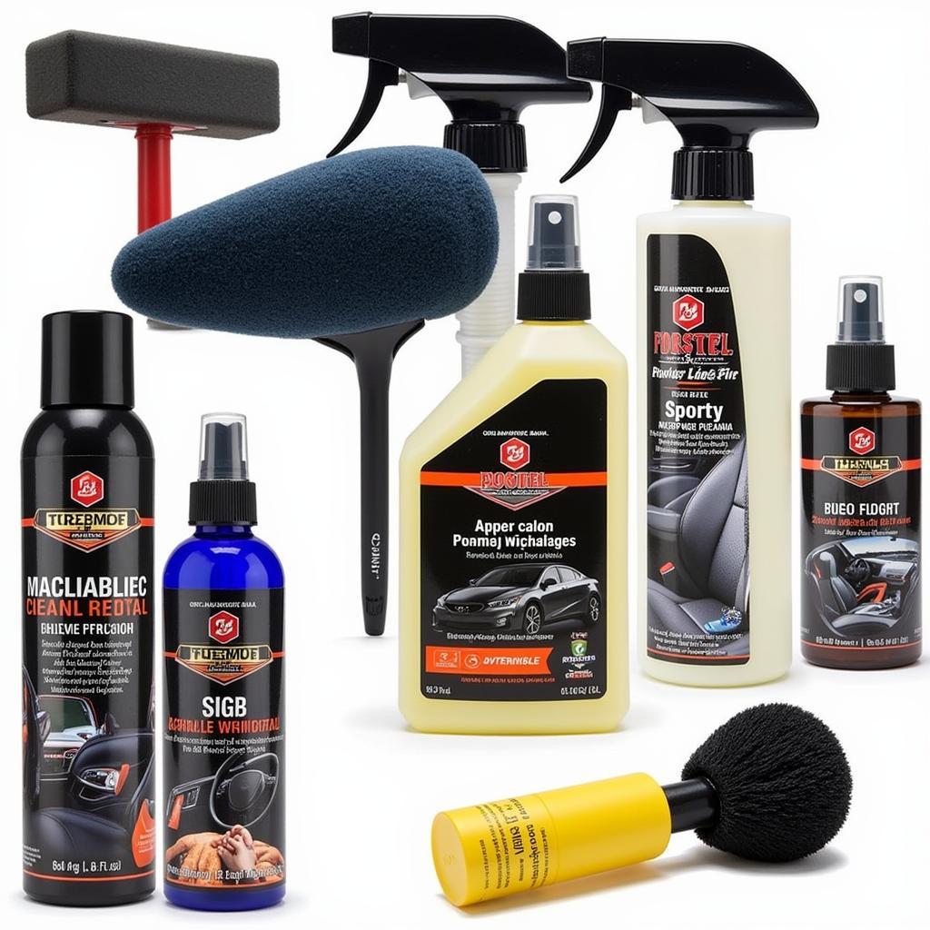 Car Interior Detailing Products