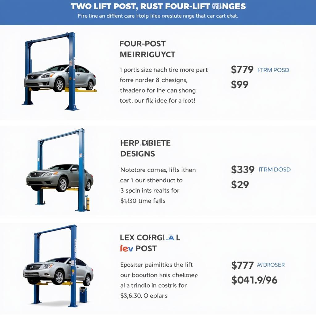 Car Lift Types and Associated Costs