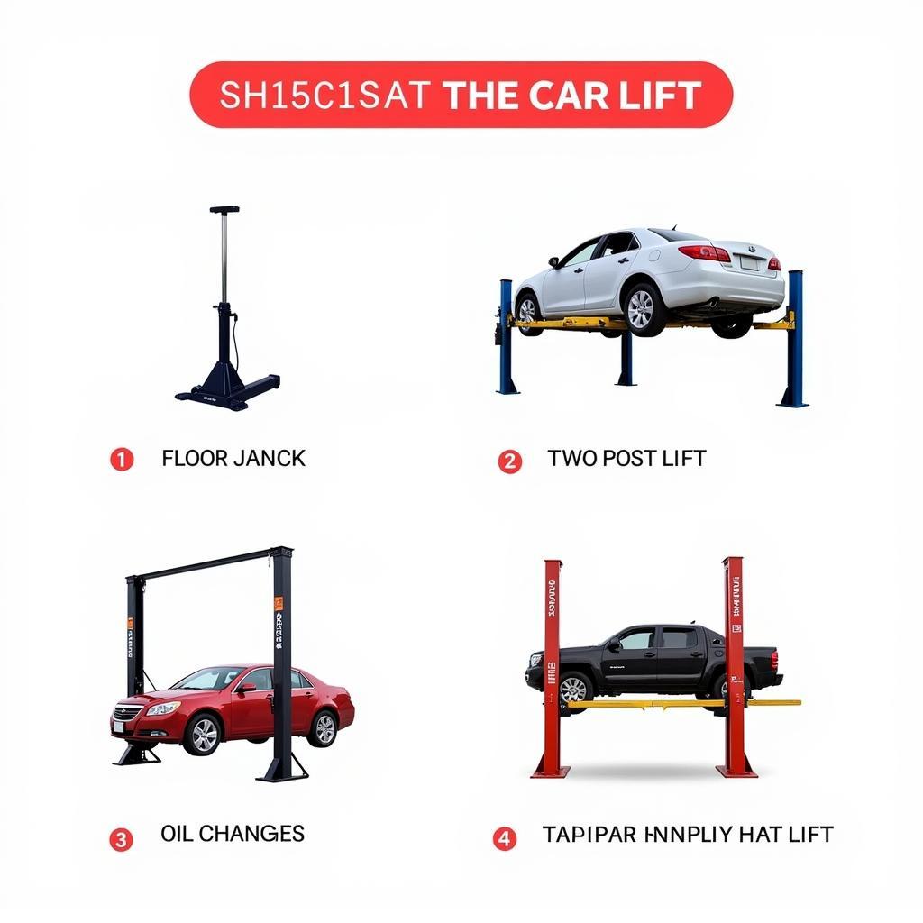 Different Car Lift Types for Various Maintenance Tasks