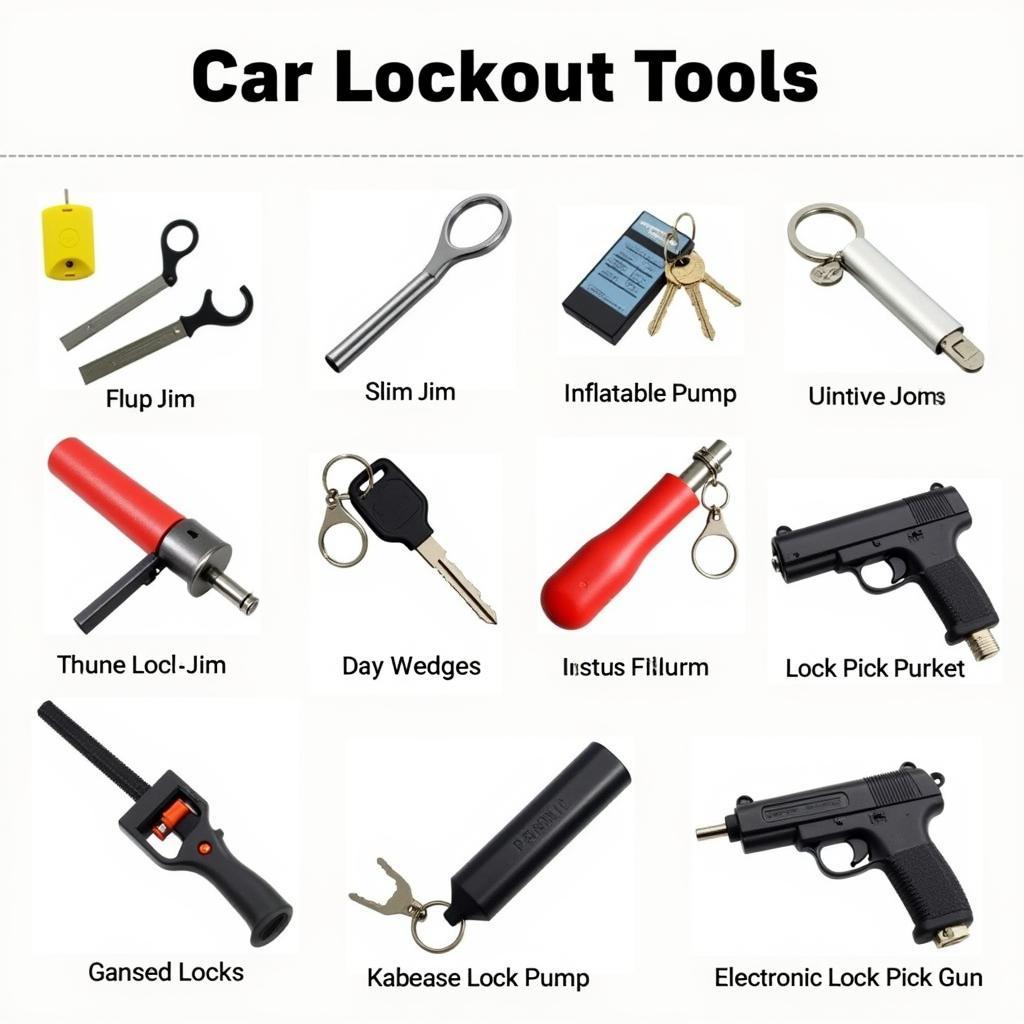 Various Car Lockout Tools Available in the Market