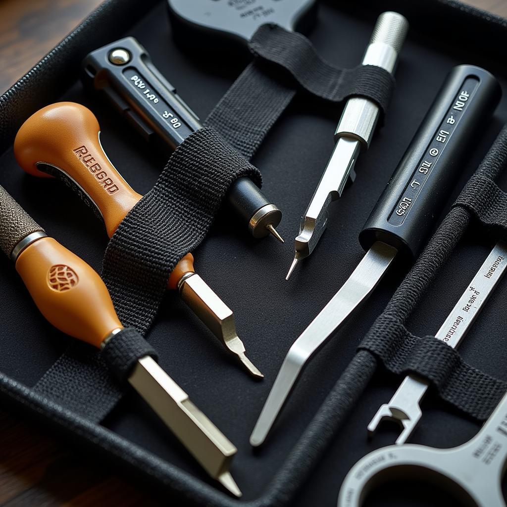 Essential tools for a car locksmith tool kit