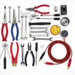 Essential components of a car multi tool kit