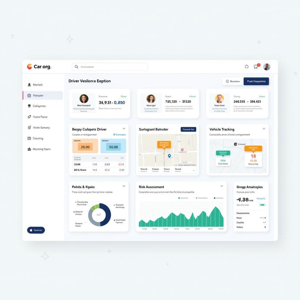 Car.org Risk Management Tool Interface