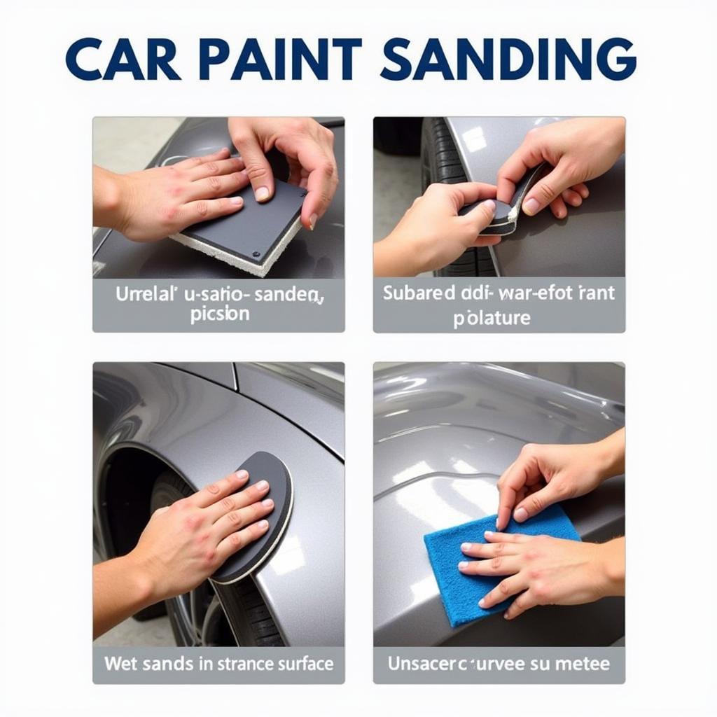 Car Paint Sanding Techniques