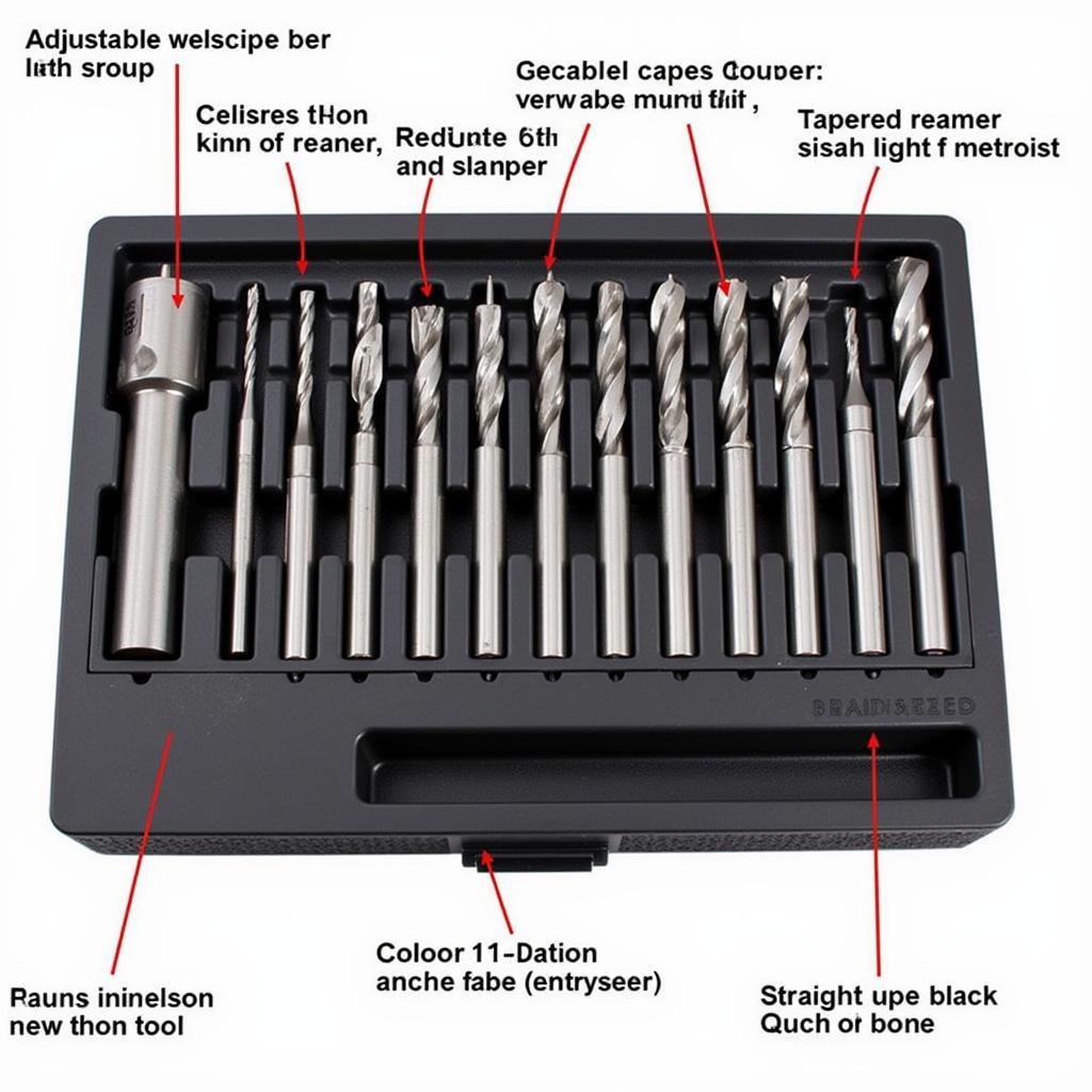 Car Reamer Tool Set for Automotive Repair