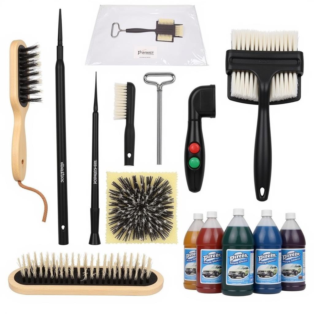 Car Seat Cleaning Tools Kit