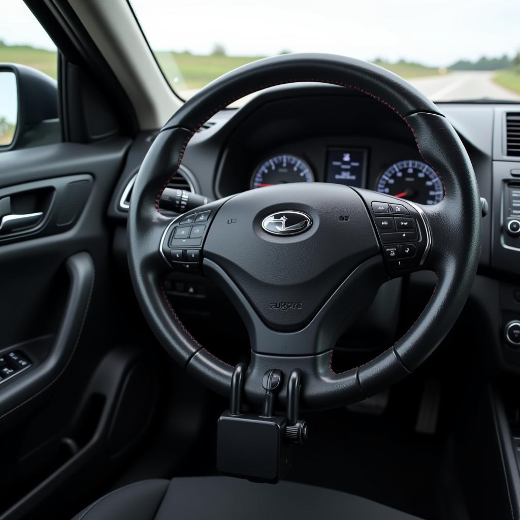 Steering Wheel Lock as a Car Security Measure