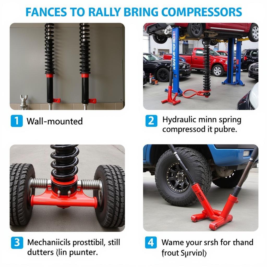 Different Types of Car Spring Compressors