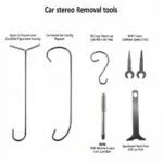 Different Types of Car Stereo Removal Tools