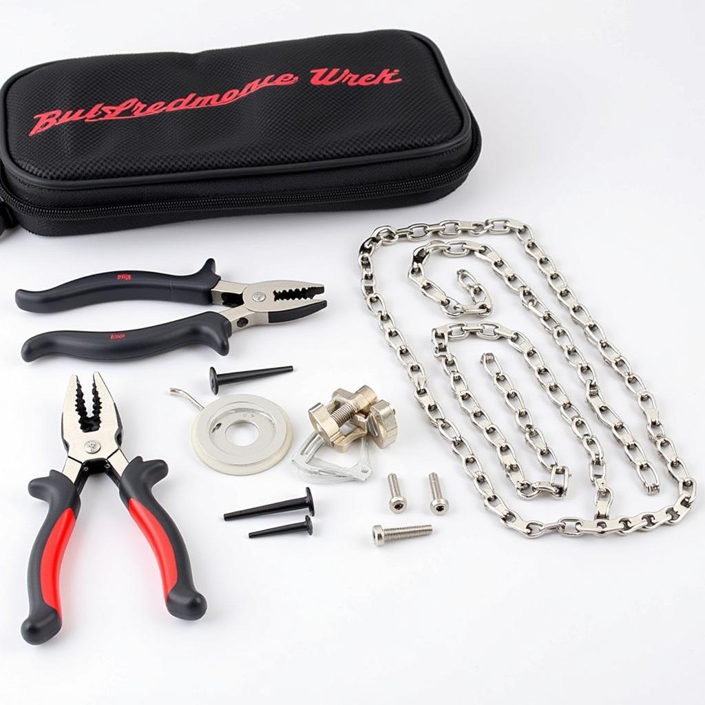 Car Tire Chain Repair Tool Kit