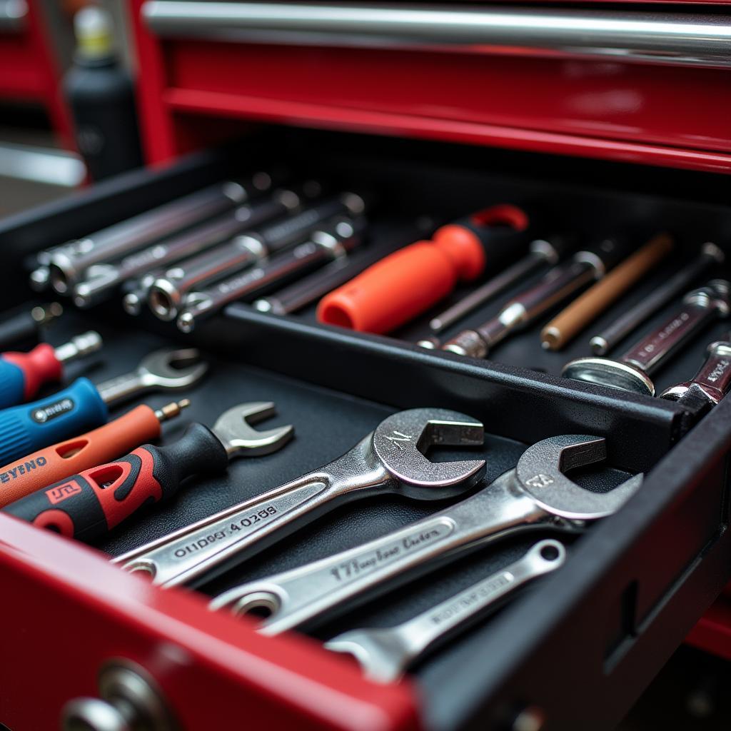 Organized Car Tool Drawers for Efficient Workflow