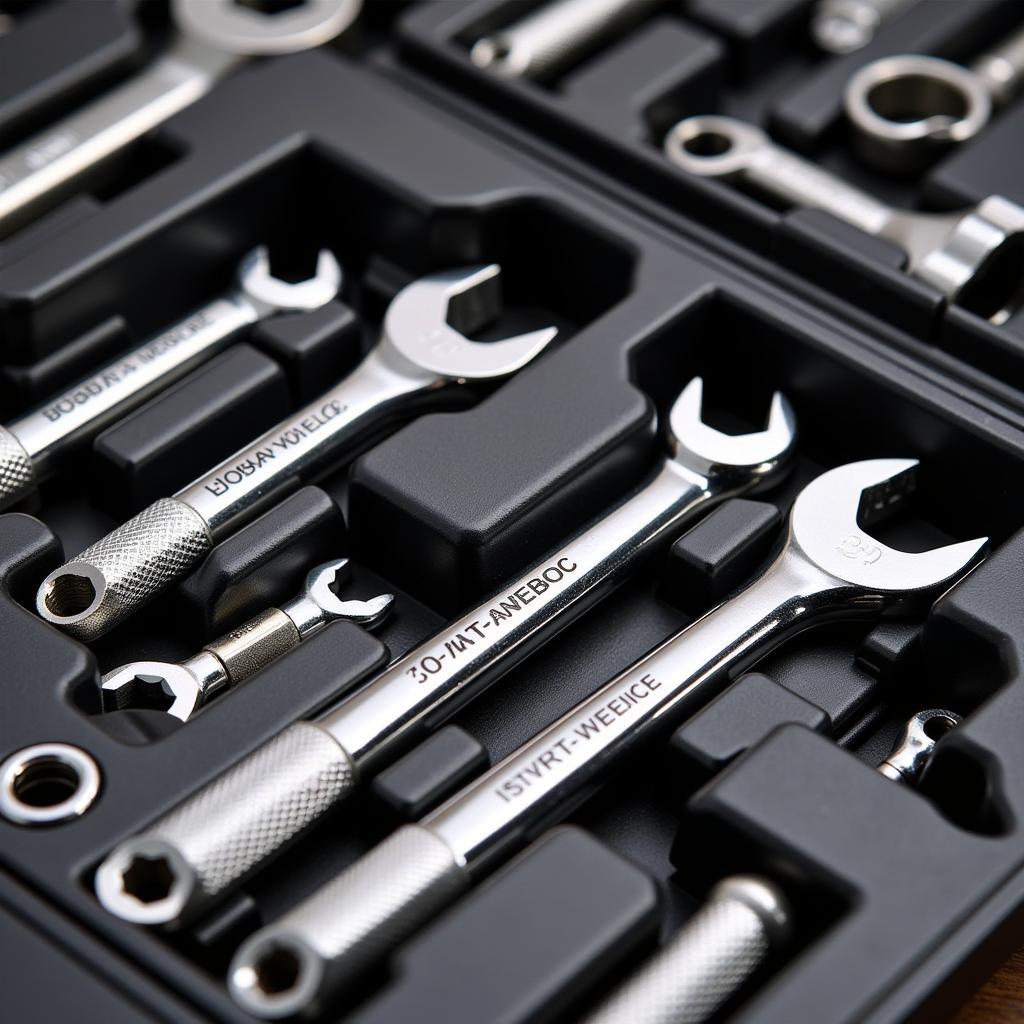 Car Tool Set Organization