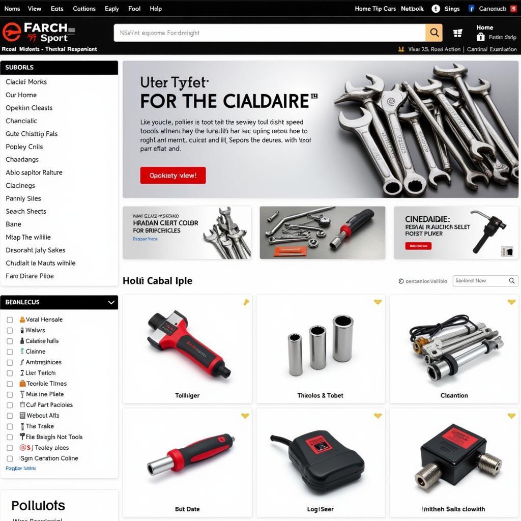 Car Tools Online Pakistan E-commerce Platform