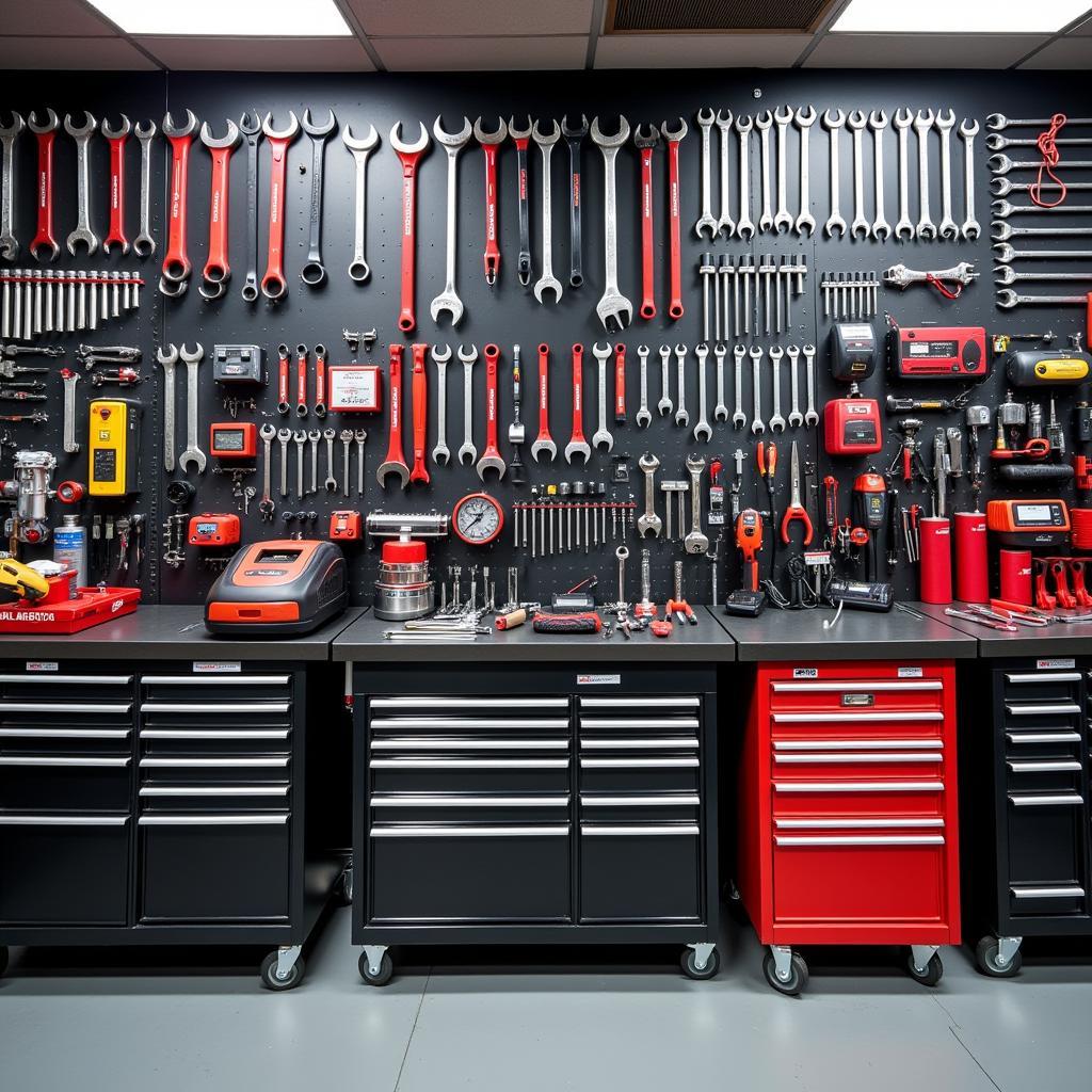 Car Tools Shop Display in Sydney