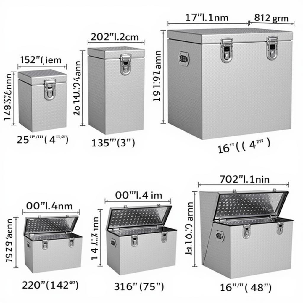 Car Trailer Tongue Tool Box Sizes