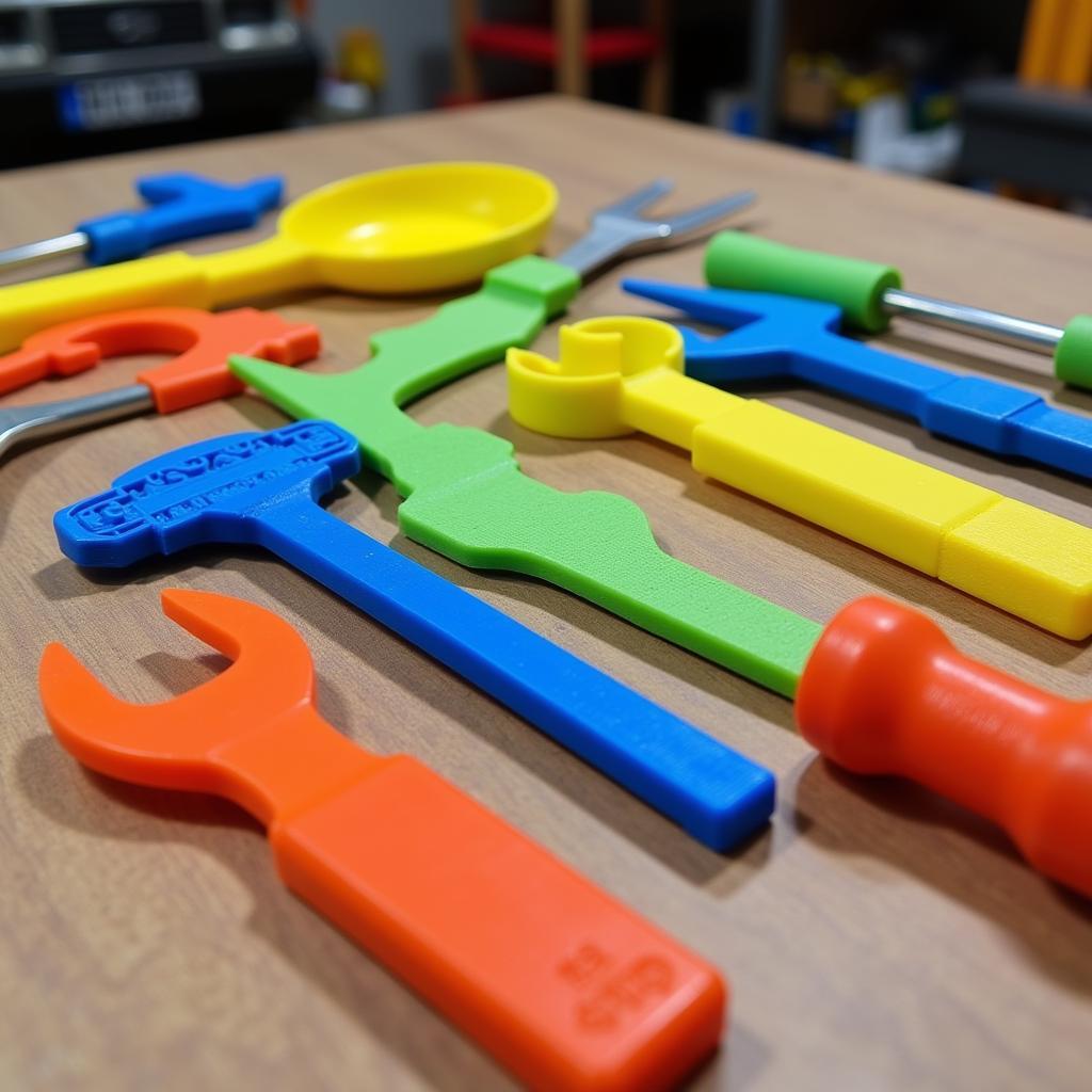 3D Printed Car Trim Removal Tool Set from Thingiverse