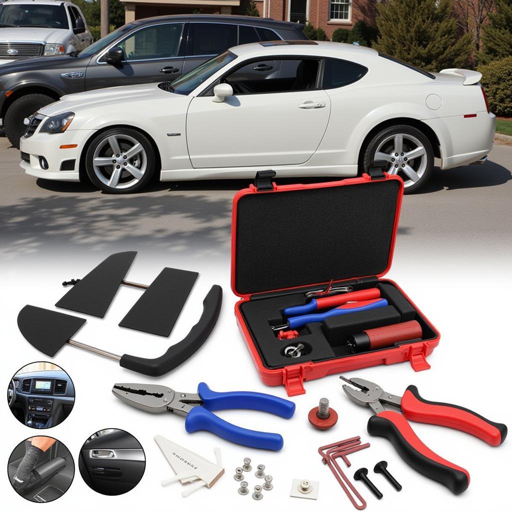 Car Trim Removal Tools Kit for Different Panels