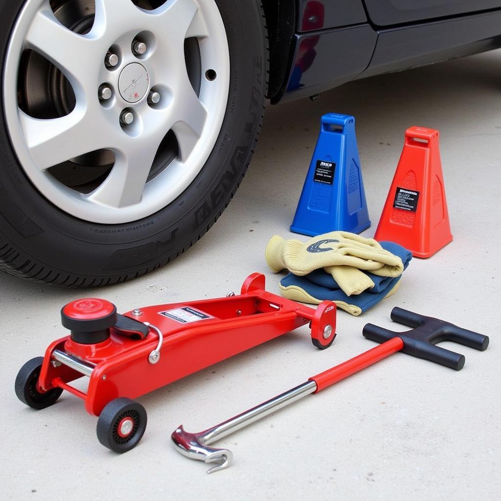 Essential Car Tyre Changing Tools