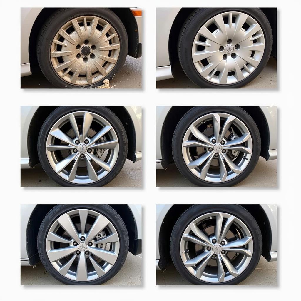 Step-by-Step Car Wheel Polishing