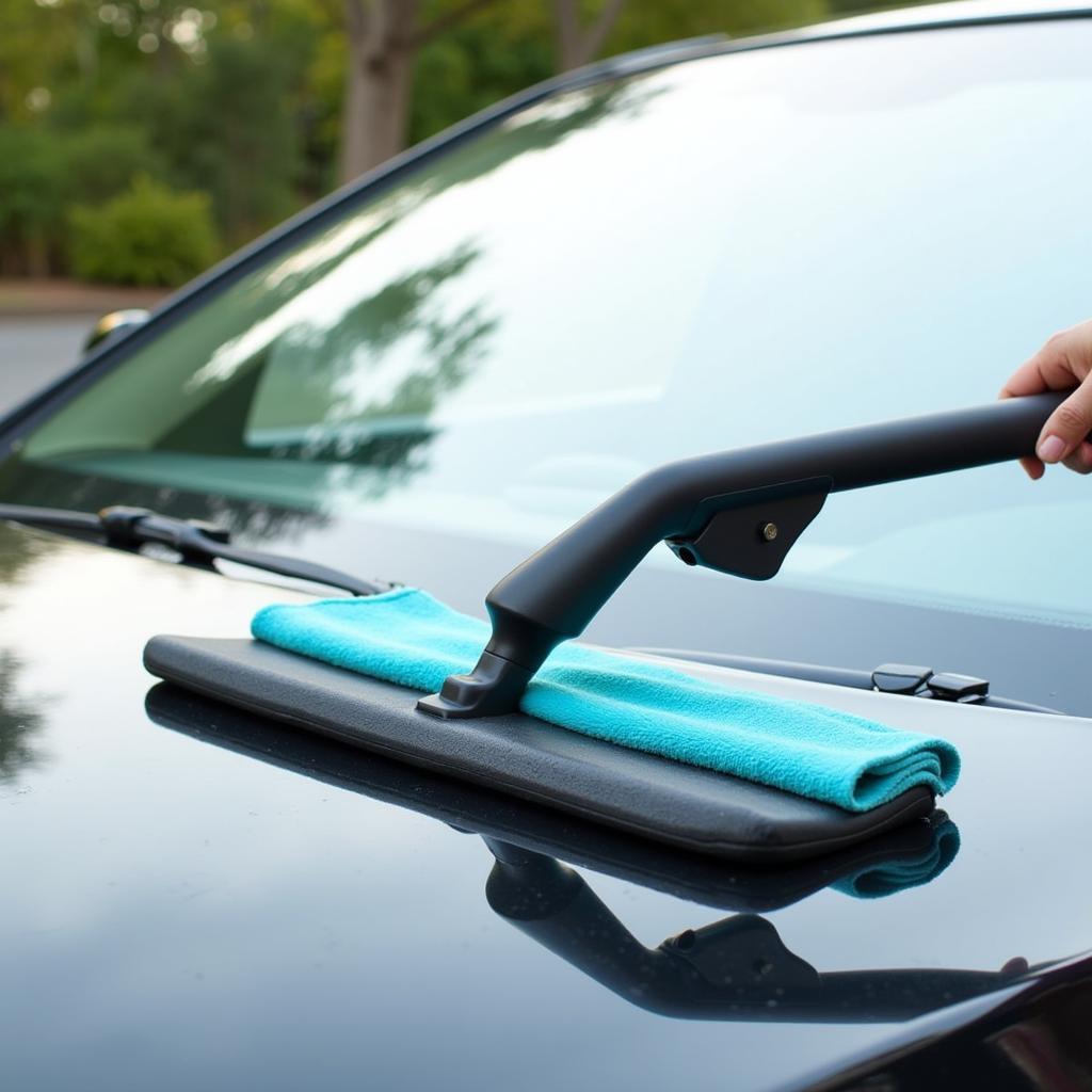 Car Windshield Cleaning Tool with Long Handle