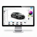 Car Wrap Design Tool Interface