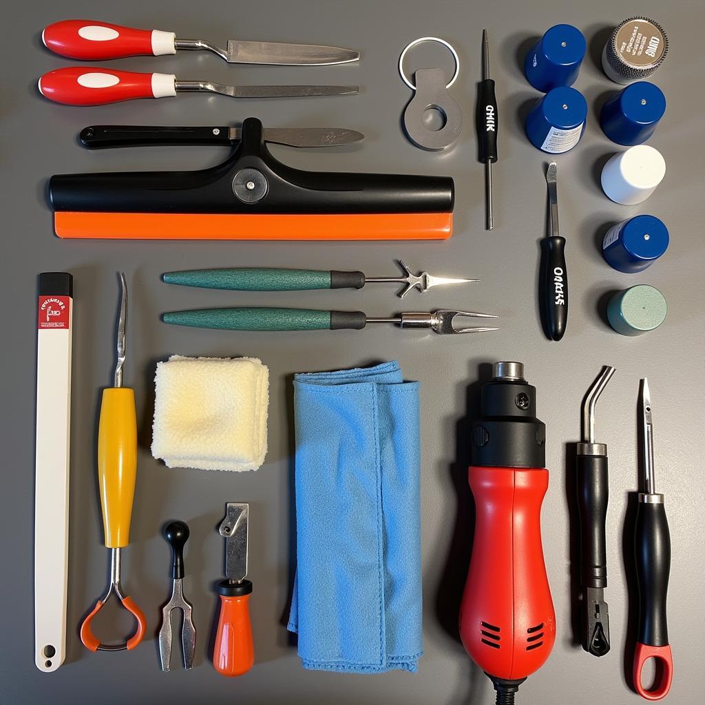 Essential Car Wrapping Tool Kit