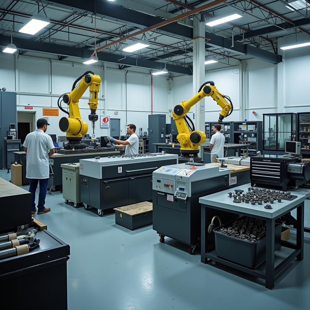 Modern Carbide Tool Manufacturing Facility in Los Angeles