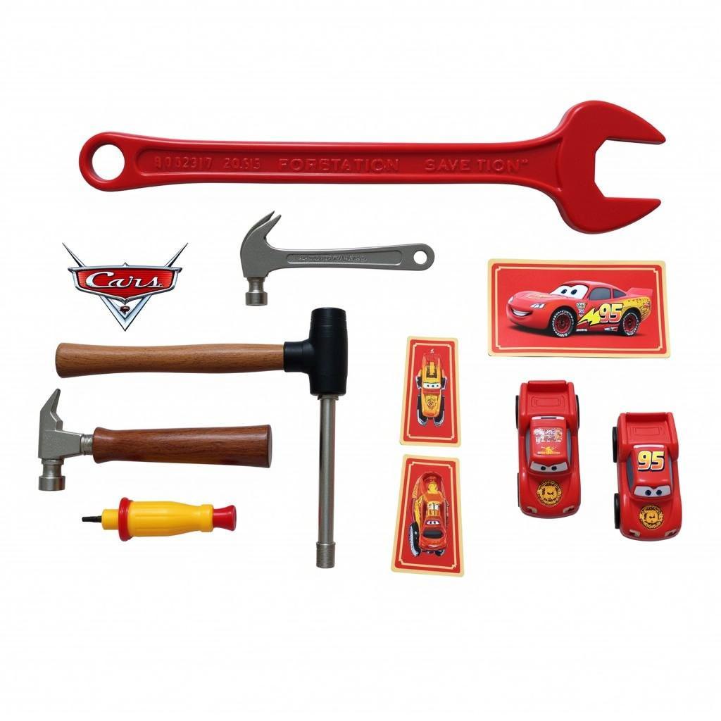 Cars 3 Tool Kit Contents