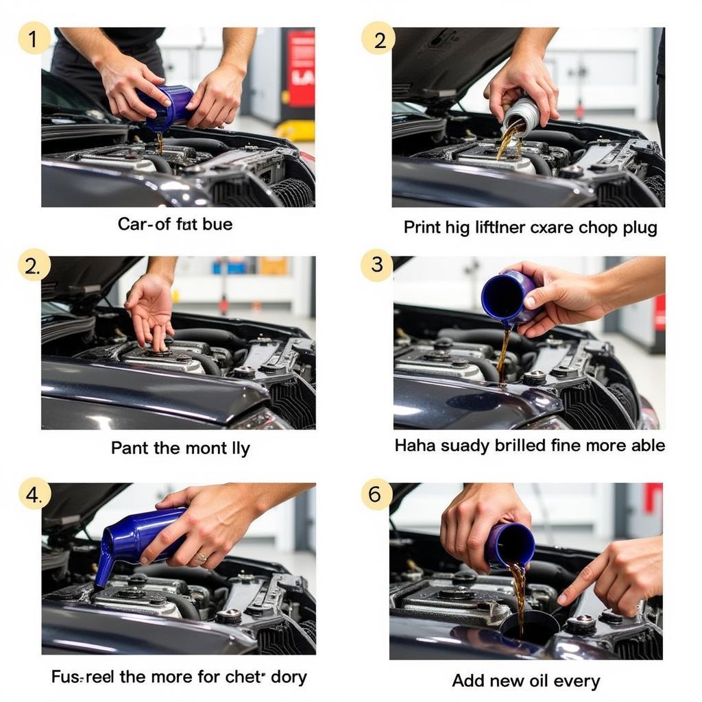 Step-by-step Car Oil Change Process