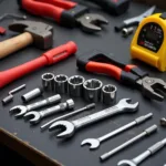 Essential tools in a cheap car mechanic tool set