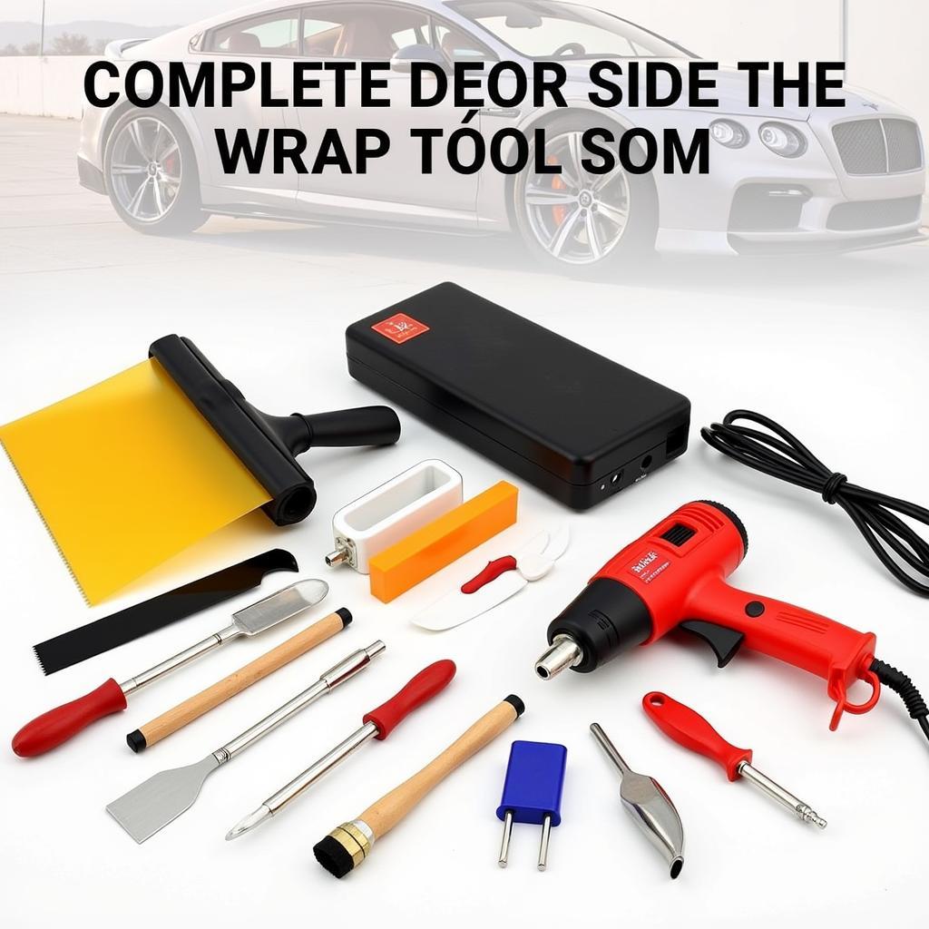 Affordable Car Wrap Tool Kit