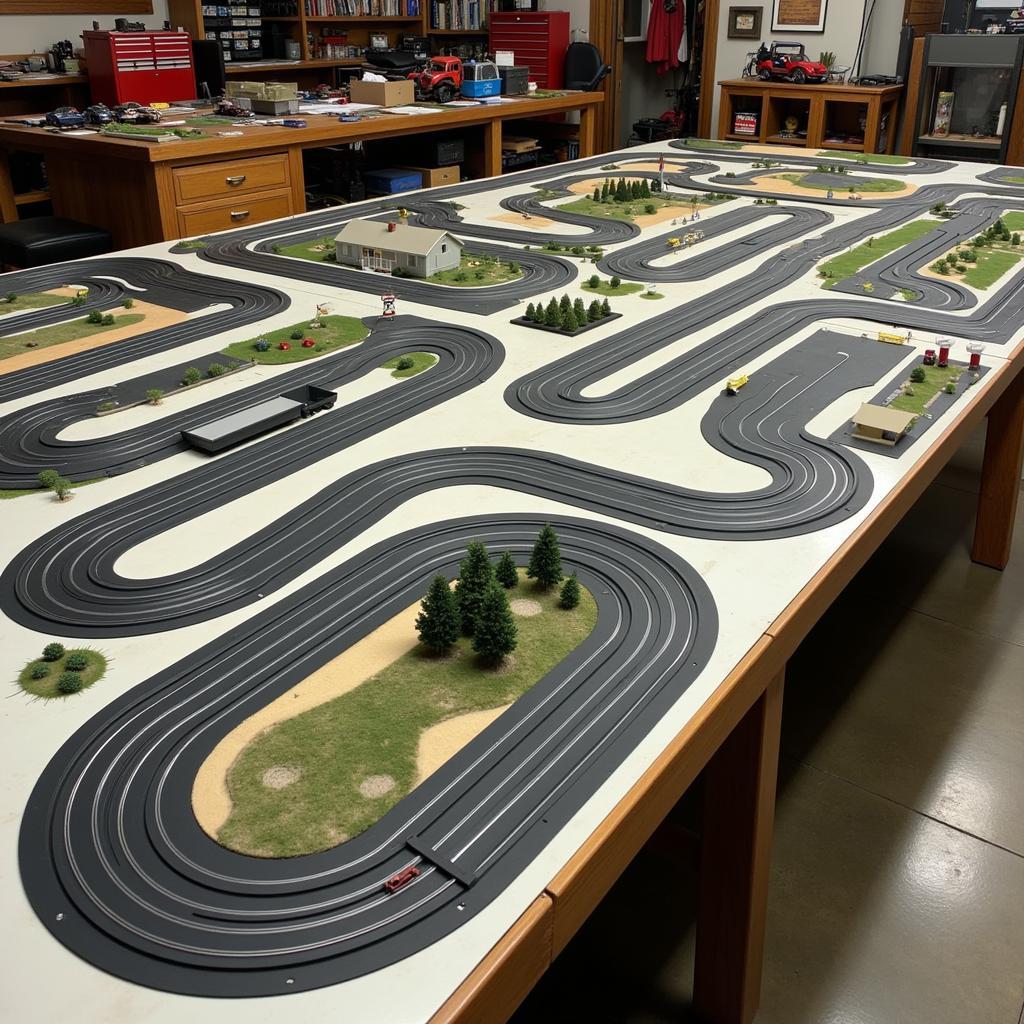 Different Mac Tools Slot Car Tracks