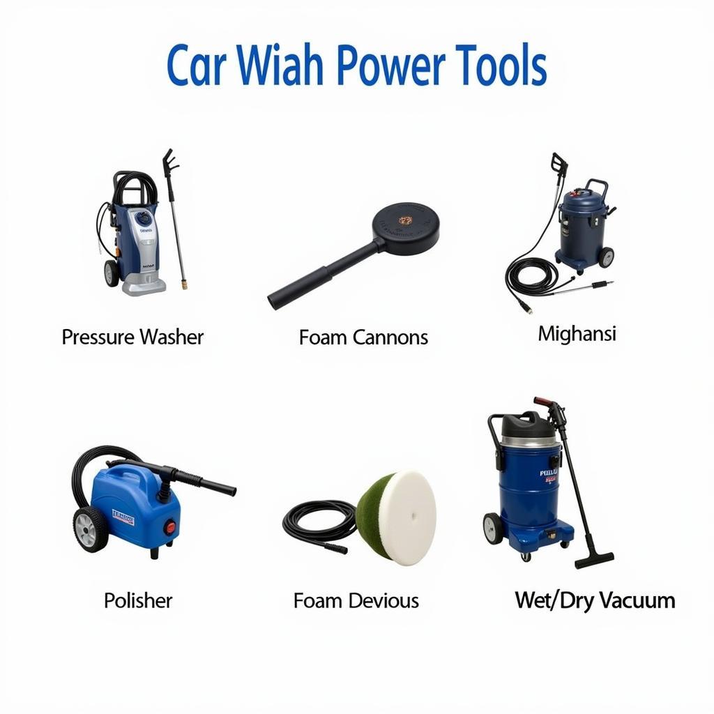 Choosing the Right Car Wash Power Tools