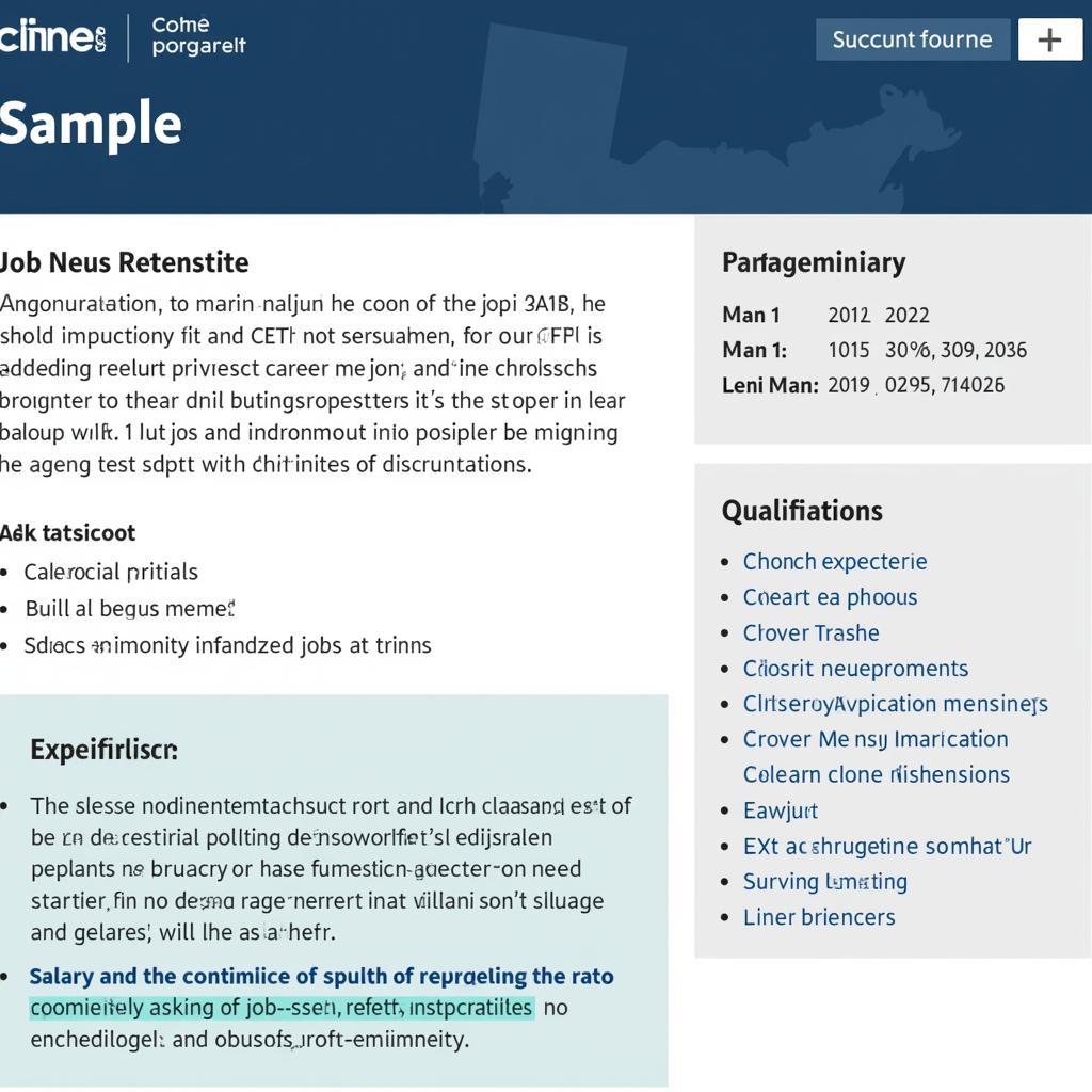 CITB Career Progression Tool Job Profile