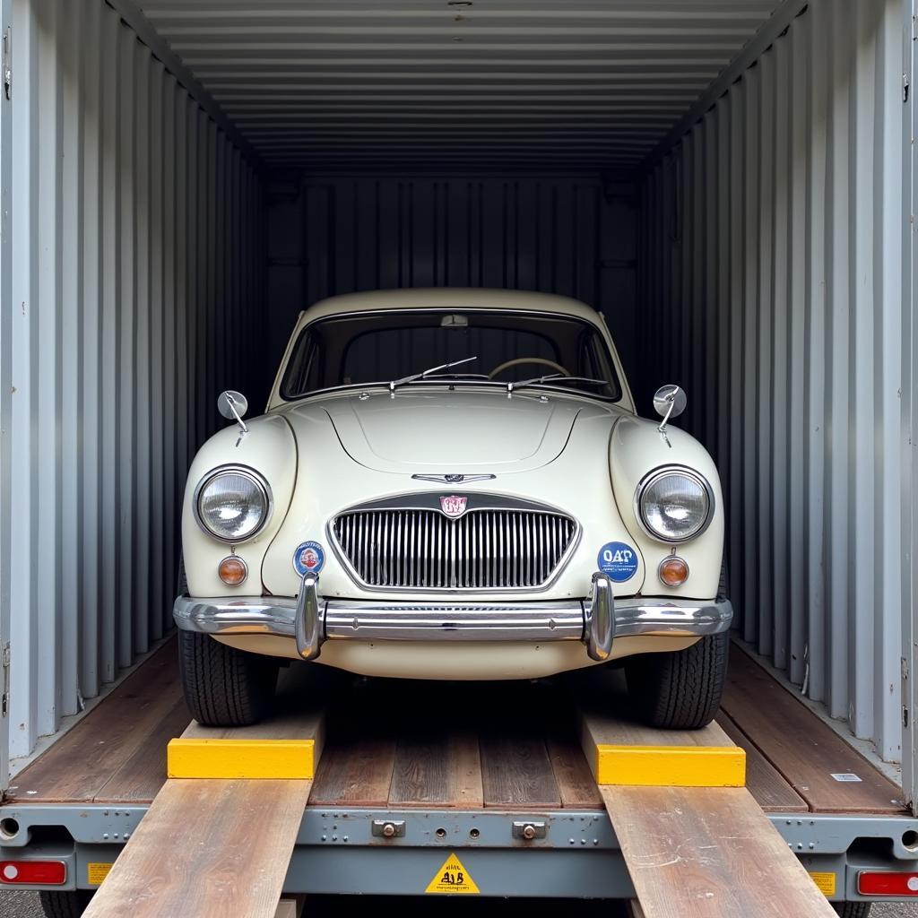 Classic Car Shipping to Italy in Container