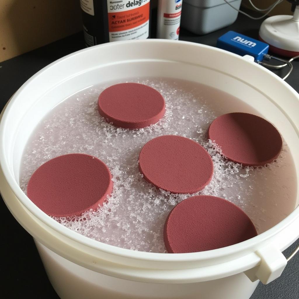 Cleaning Polishing Pads