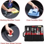 Cleaning and Organizing Car Interior Detailing Kit