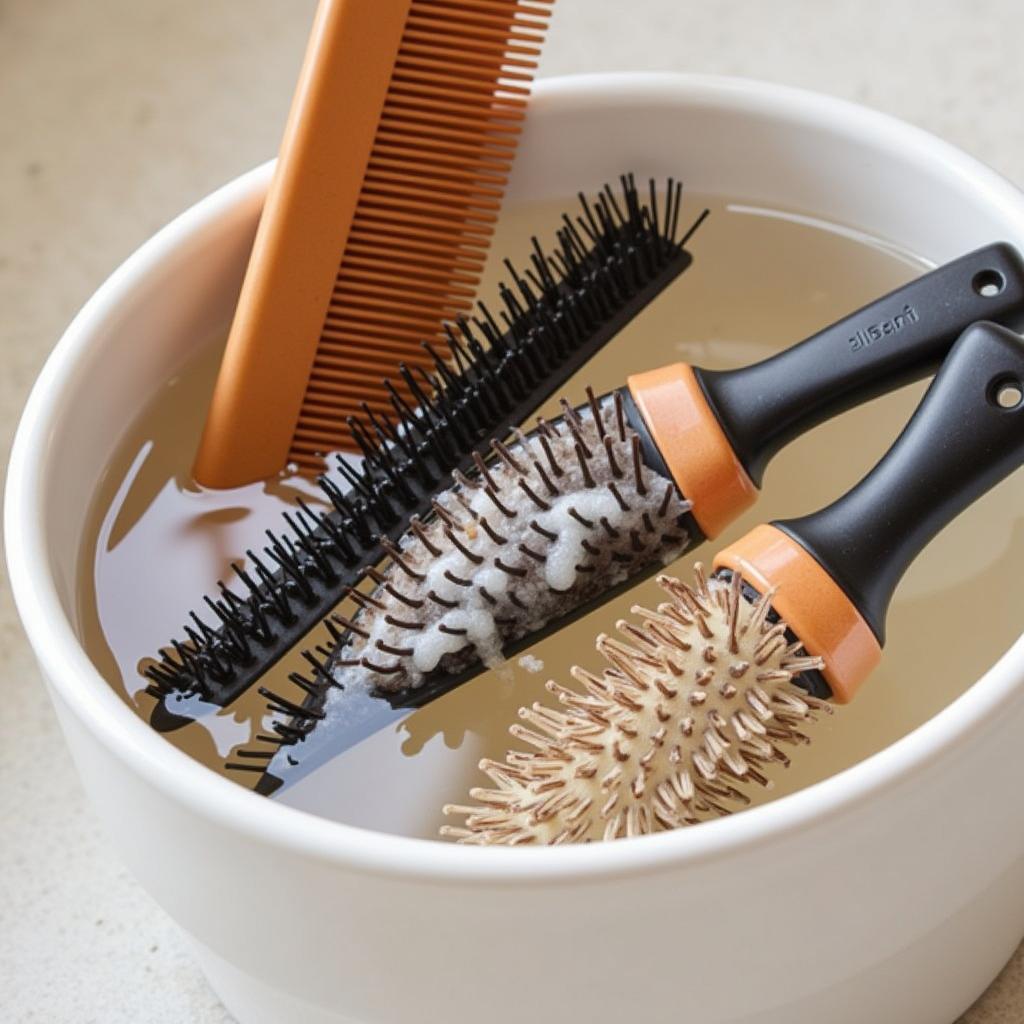 Cleaning Beauty Care Tools: Brushes and Combs