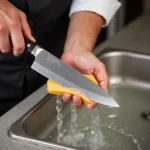 Cleaning Kitchen Knives Properly