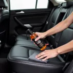 Cleaning Leather Car Seats with Special Tools