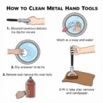 Cleaning Process of Metal Hand Tools