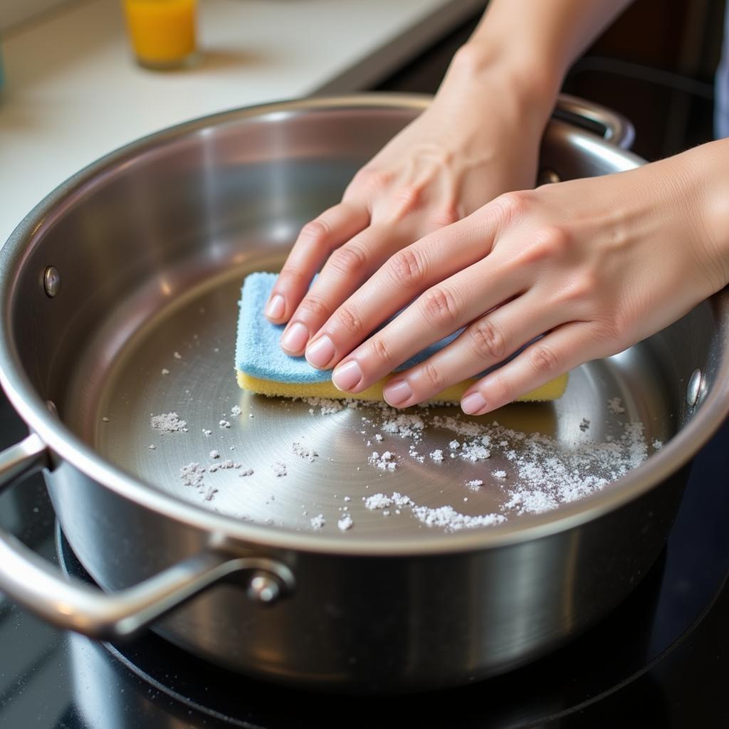 Cleaning Stainless Steel Pots