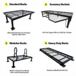 Club Car Carryall Tool Rack Types