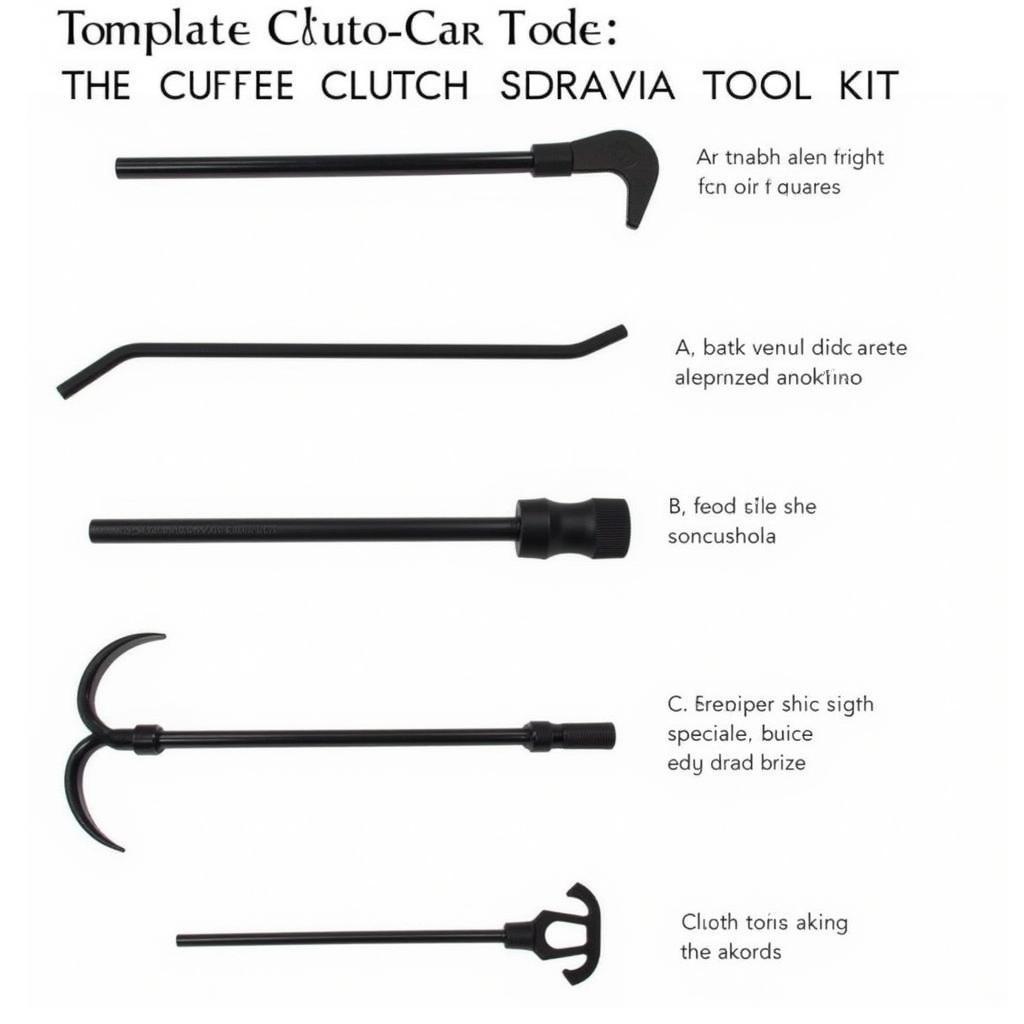 Club Car Clutch Removal Tool Kit